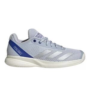 Adidas Courtflash Pickleball Halo Blue Silver sneaker court shoe Women’s 8 NEW